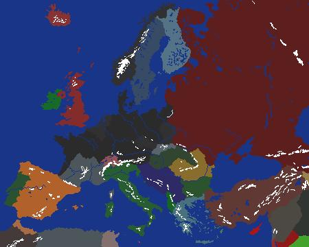 Europe - 1940 - Detailed