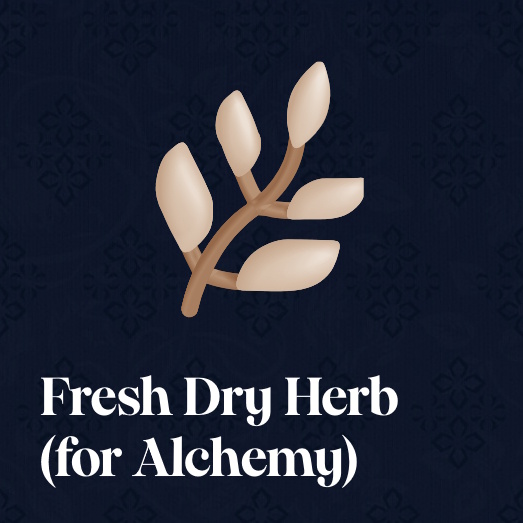 Fresh Dry Herb