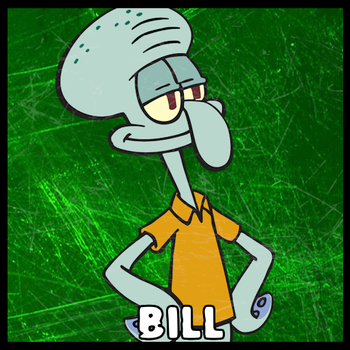 Squidward Tentacles replaces Bill