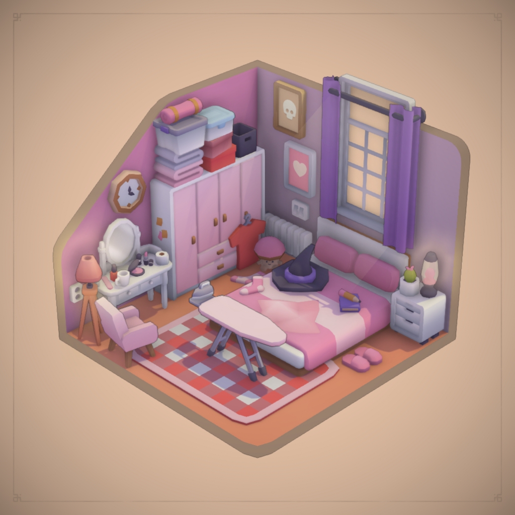Pink Bedroom