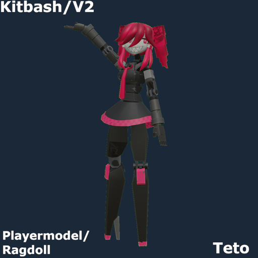 [Kitbash/V2] Teto Playermodel/Ragdoll