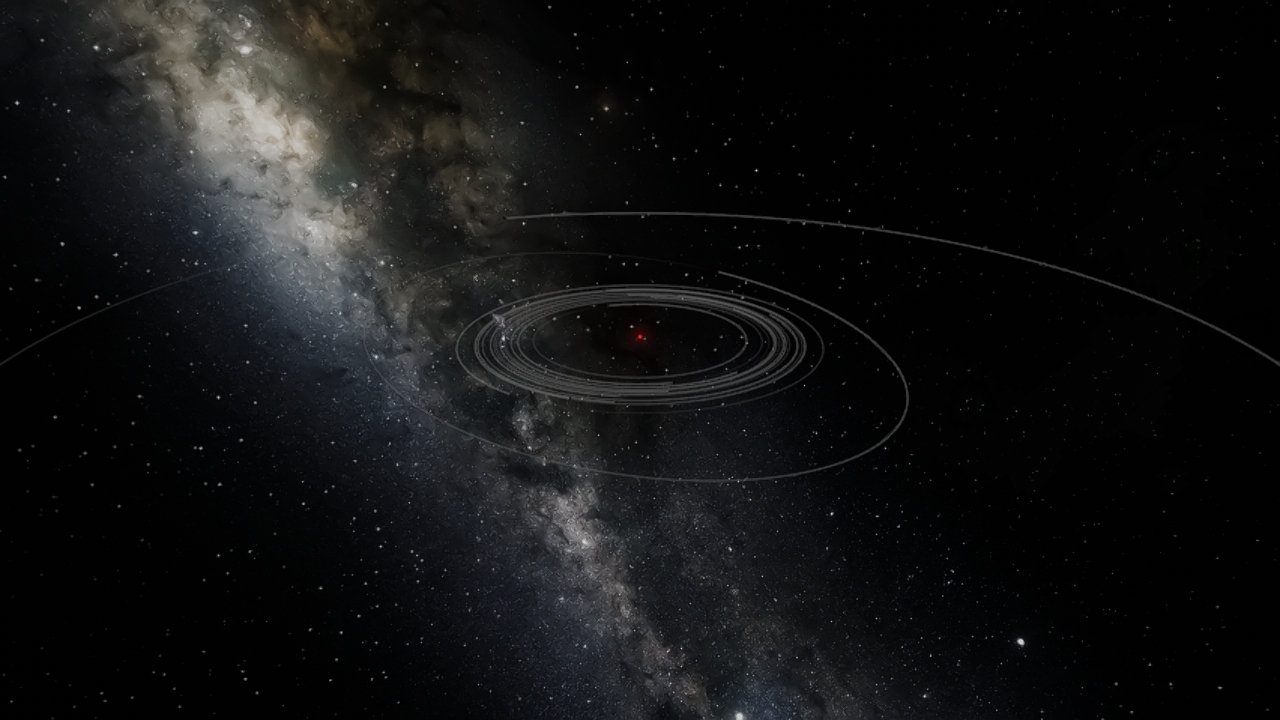 a awsom baby solar system