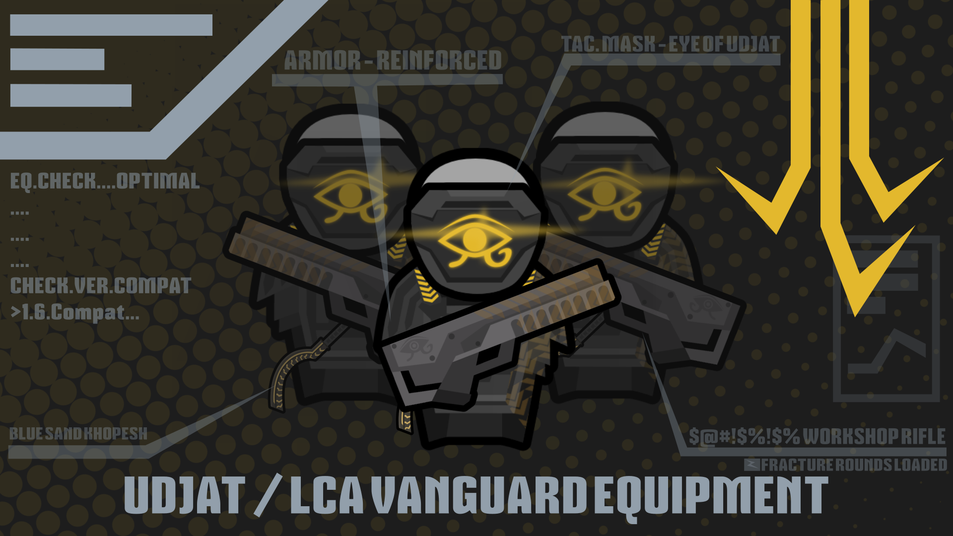 Udjat/LCA Vanguard Equipment- 简体中文汉化
