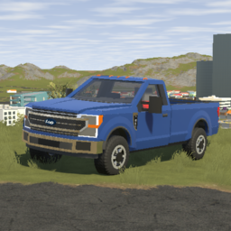 2020 Ford F-250 Single Cab Platinum [Low Poly]