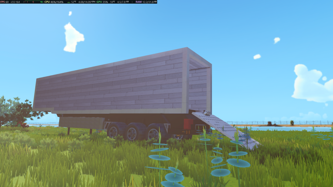 SC Scania 4x6空挂车