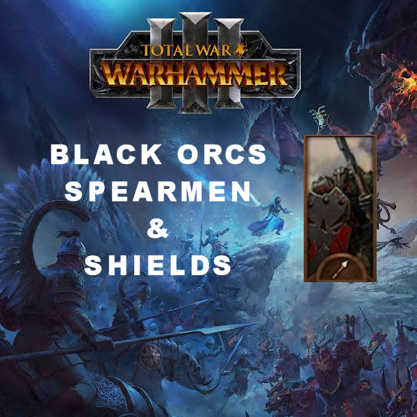 Black Orcs (with spears and shields) for Greenskins