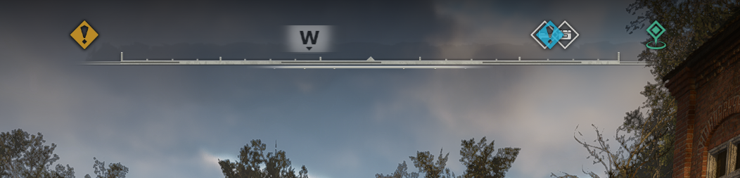 Visible Compass Headings