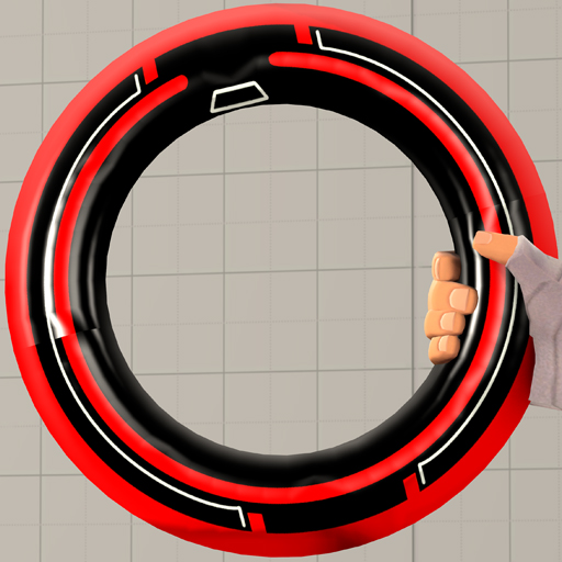 Team Fortress 2 Enhanced Tron Fortress Identity Disk (Prop)