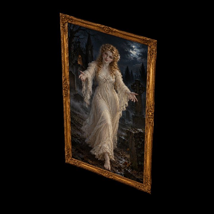 Painting, The Bloofer Lady {2D}