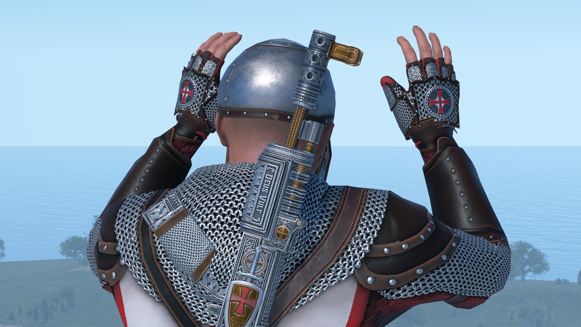 Knights Templar Roadsign Gloves thumbnail 7
