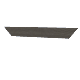 9.5m x 2m Wall Mounted Patio Ceiling