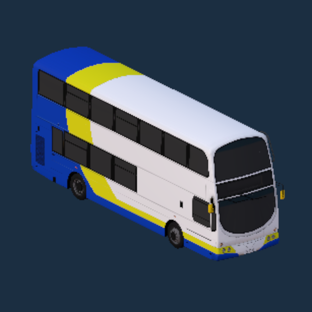 Wright Eclipse Gemini 1 B7TL BorderBus Old Unbranded