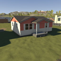 1970s 2 bedroom prefab house (unfurnished)