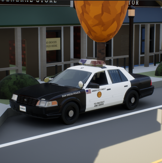 Ford Crown Victoria CVPI | SDPD | San Diego Police Department