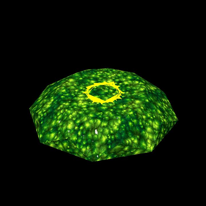 A glowing sigil stone B - circle 2