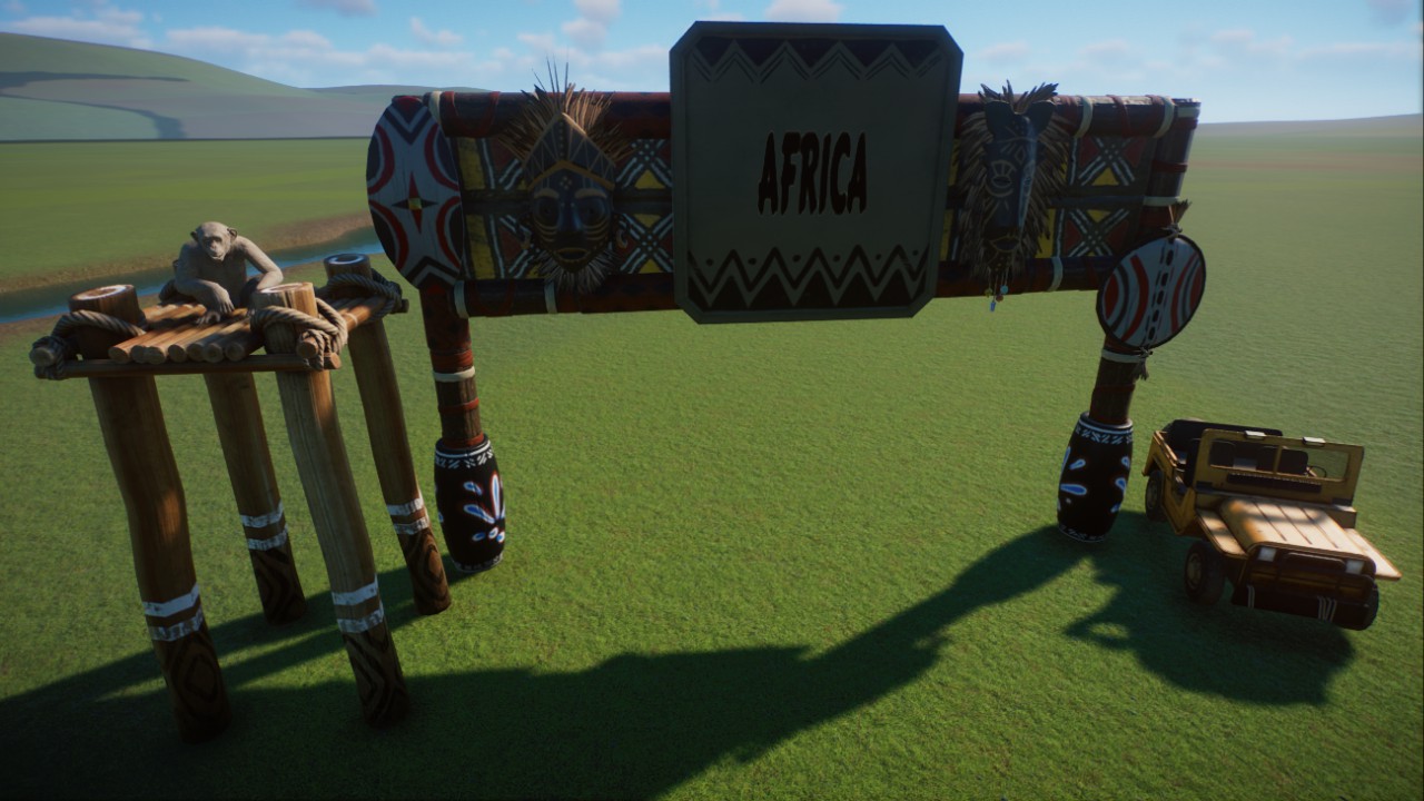 Africa archway