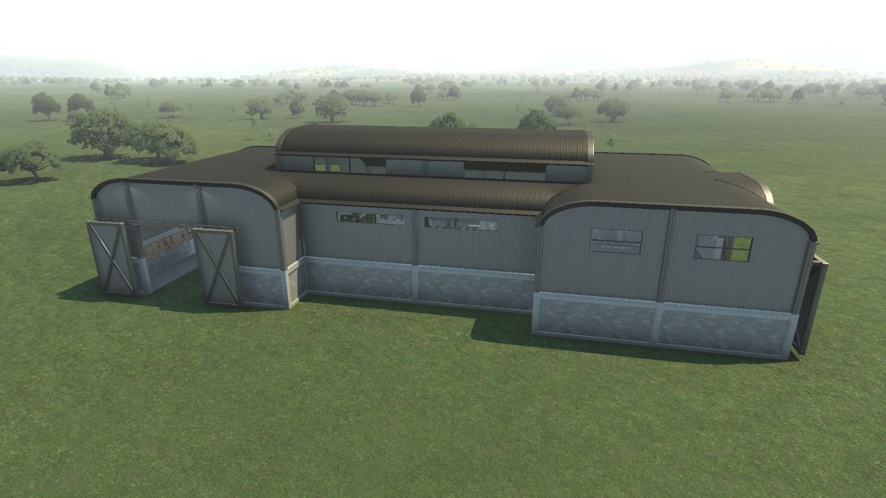 Realistic Large Hadrosaur Barn