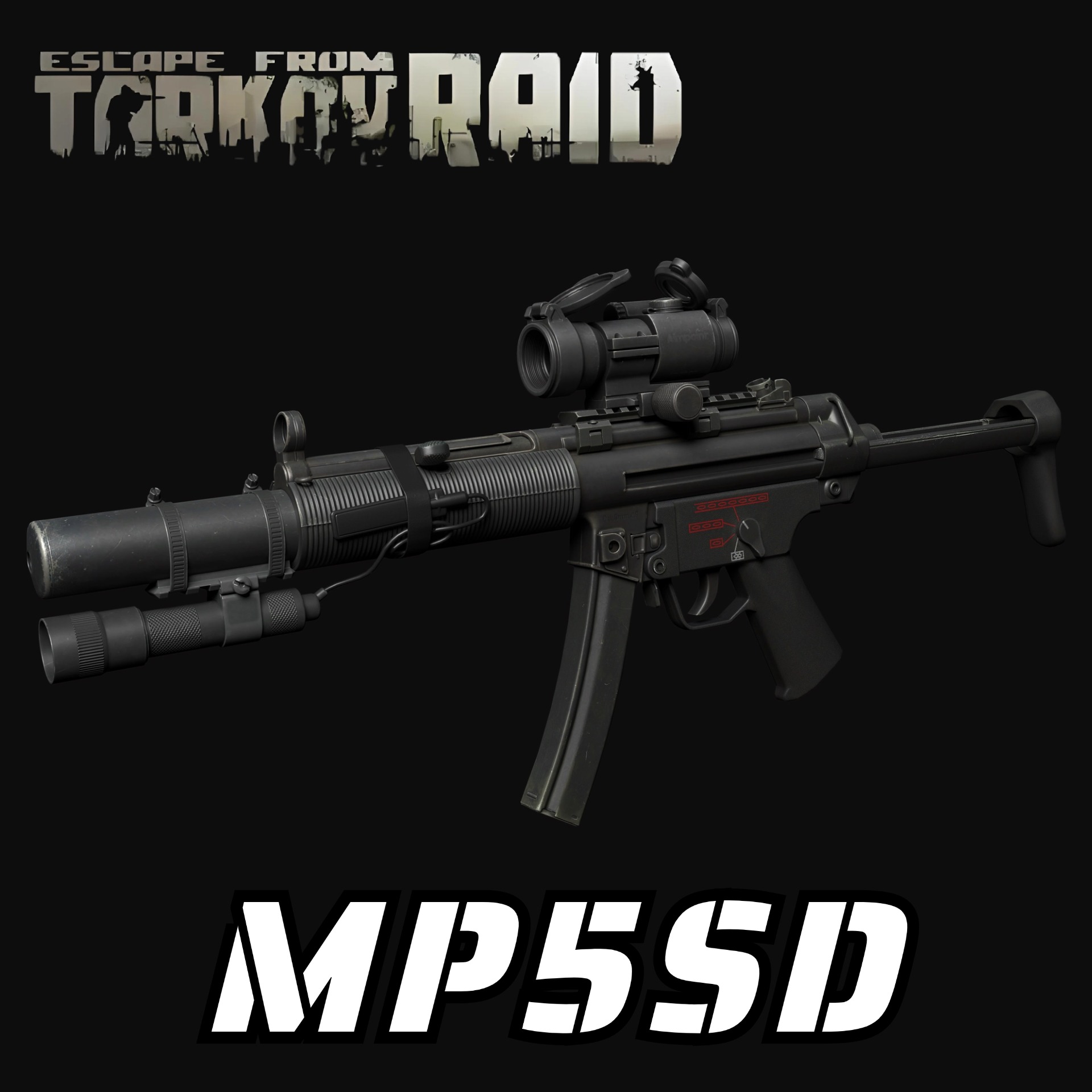 EFT MP5SD（Silenced SMG）