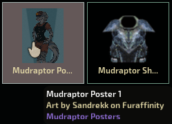 Mudraptor Poster – Barotrauma Mod
