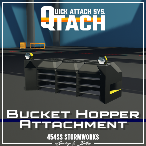 Q1TACH Attachment: Hopper Bucket