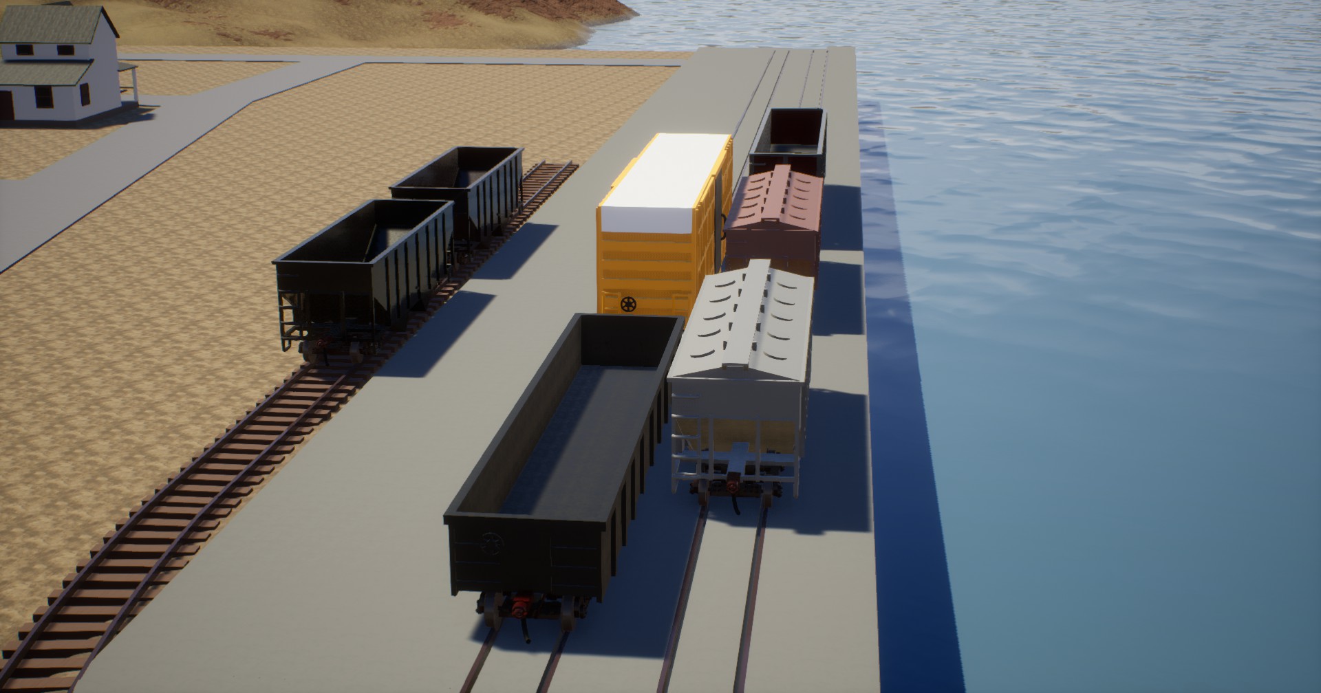Vincent Mann Co's Simple North American Railcar Pack