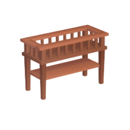 Plantpot shelf