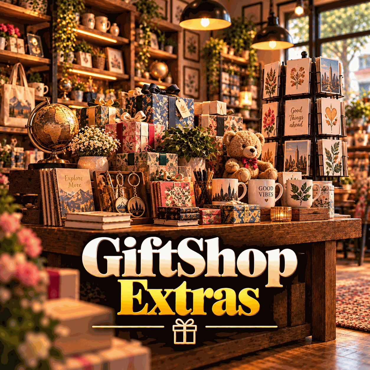Giftshop Extras preview