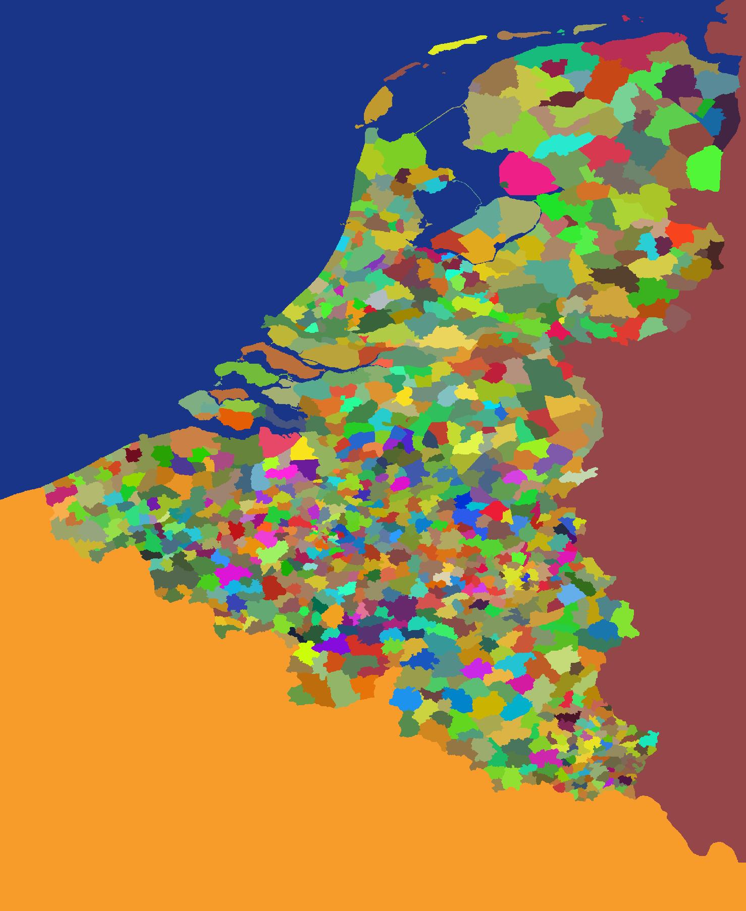 Benelux Lowlands Municipalities