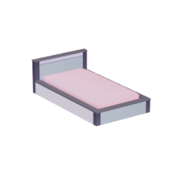 Block Bed Frame With Mattress