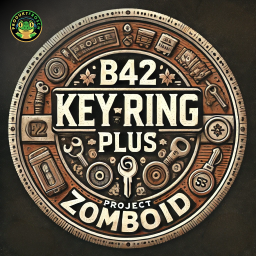 [B42.13] Key Ring Plus – Project Zomboid Mod