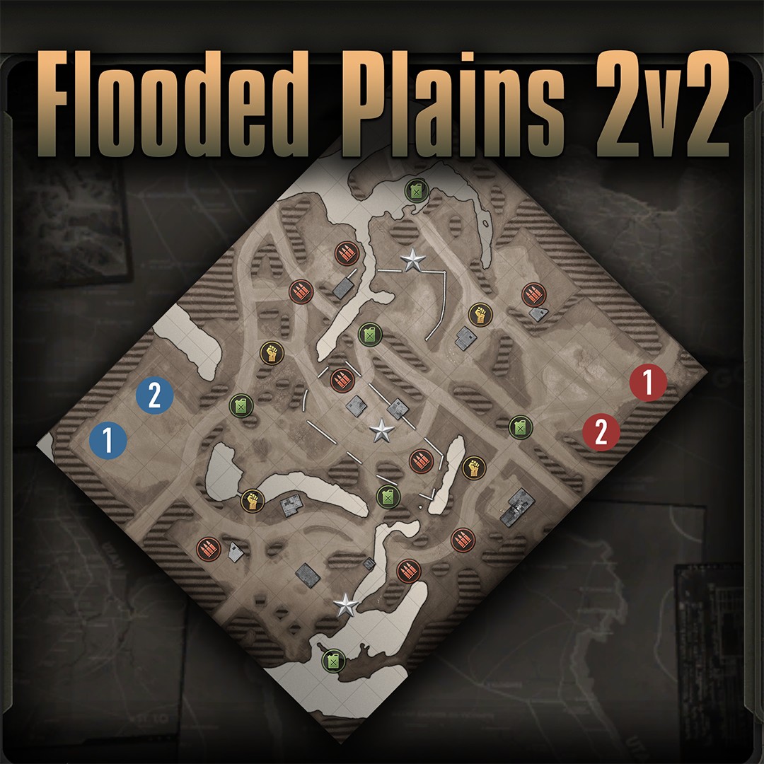 (4) Flooded Plains 2v2