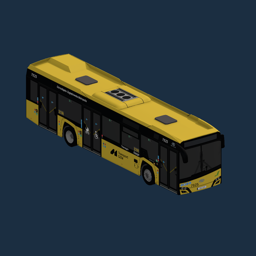 Transgór #7625 - Solaris Urbino 12 IV (bananowe)