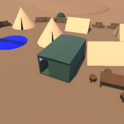 Basic War Props - Barracks