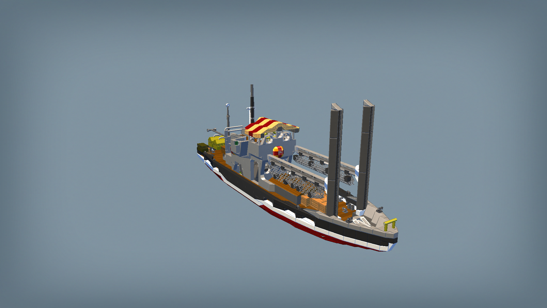 Steam Cutter , fishing boat