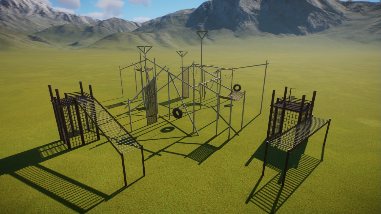 Chimpanzee Climbing Frame
