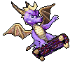 Spyro Skateboard