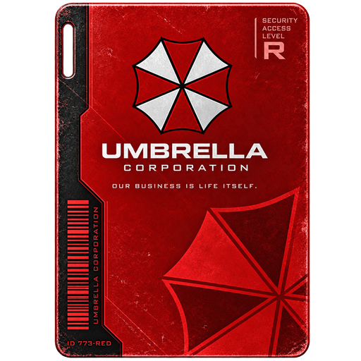 Umbrella Corporation - Red Keycard