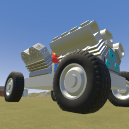 Real drag car