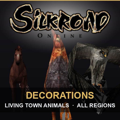 🧩 IME/SRO - NPCs: Town Decorations (9 NPCs, Original Anims)