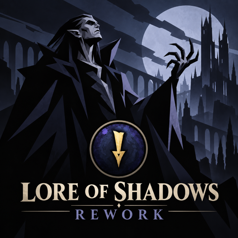9.0 Lore of Shadow Rework / Реворк Школы Теней