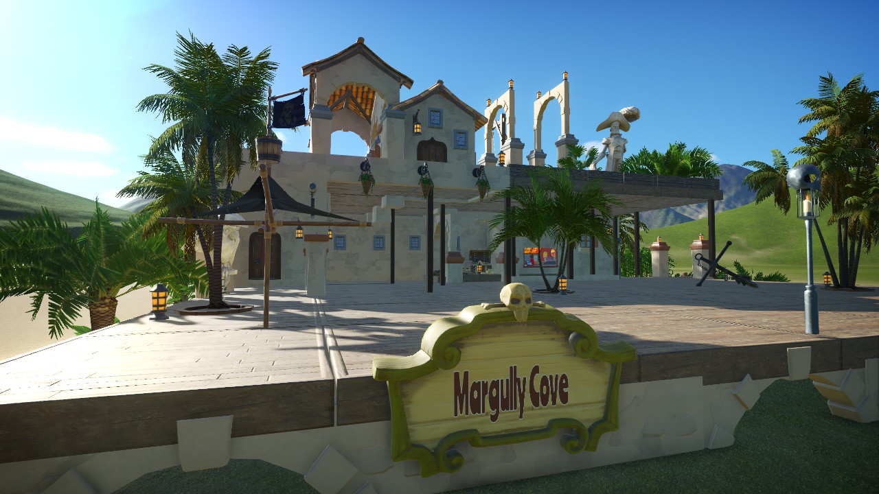 Margully Cove Pirate Shops