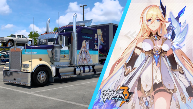 Kenworth W900 Durandal (Palatinus Equinox) - Honkai Impact 3 [Combo Skin]