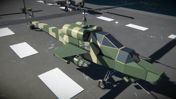 V-V-3 Vee Attack Helicopter