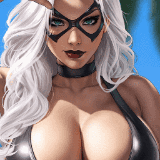 DandonFuga Black Cat Beach (Marvel) SFW & NSFW preview