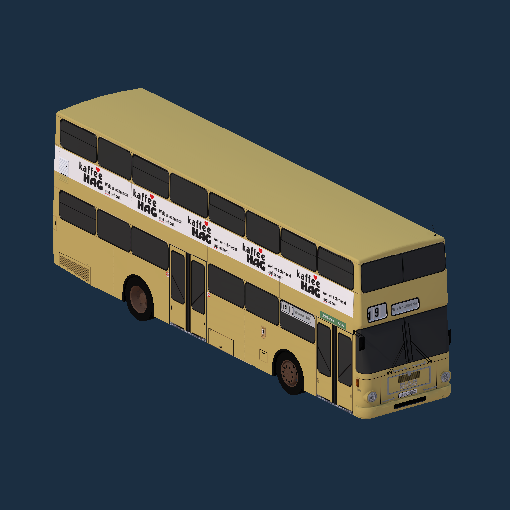 MAN SD77 - BVG - Kaffee Hag