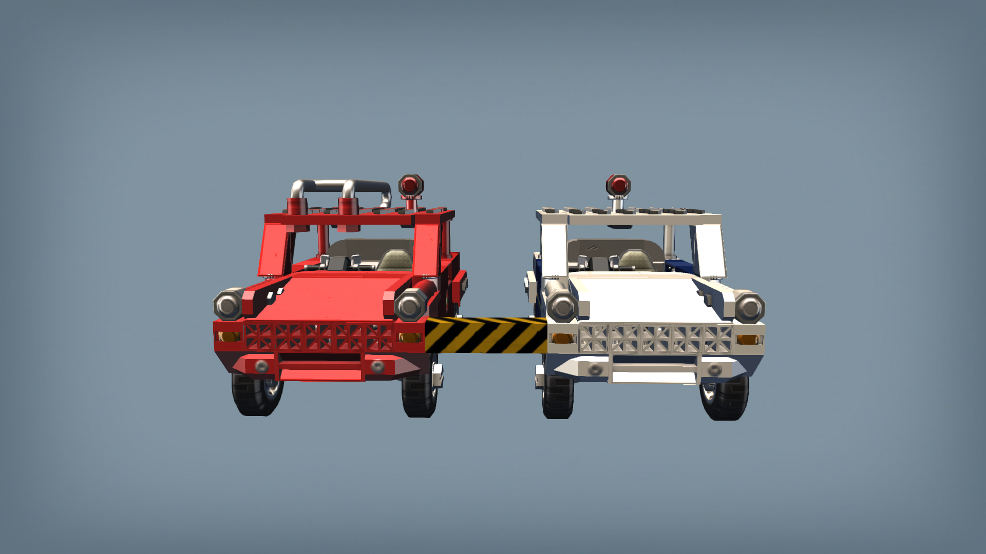 Trite FireChief & Trite Polizei (Fire & Police) (For Minicity)