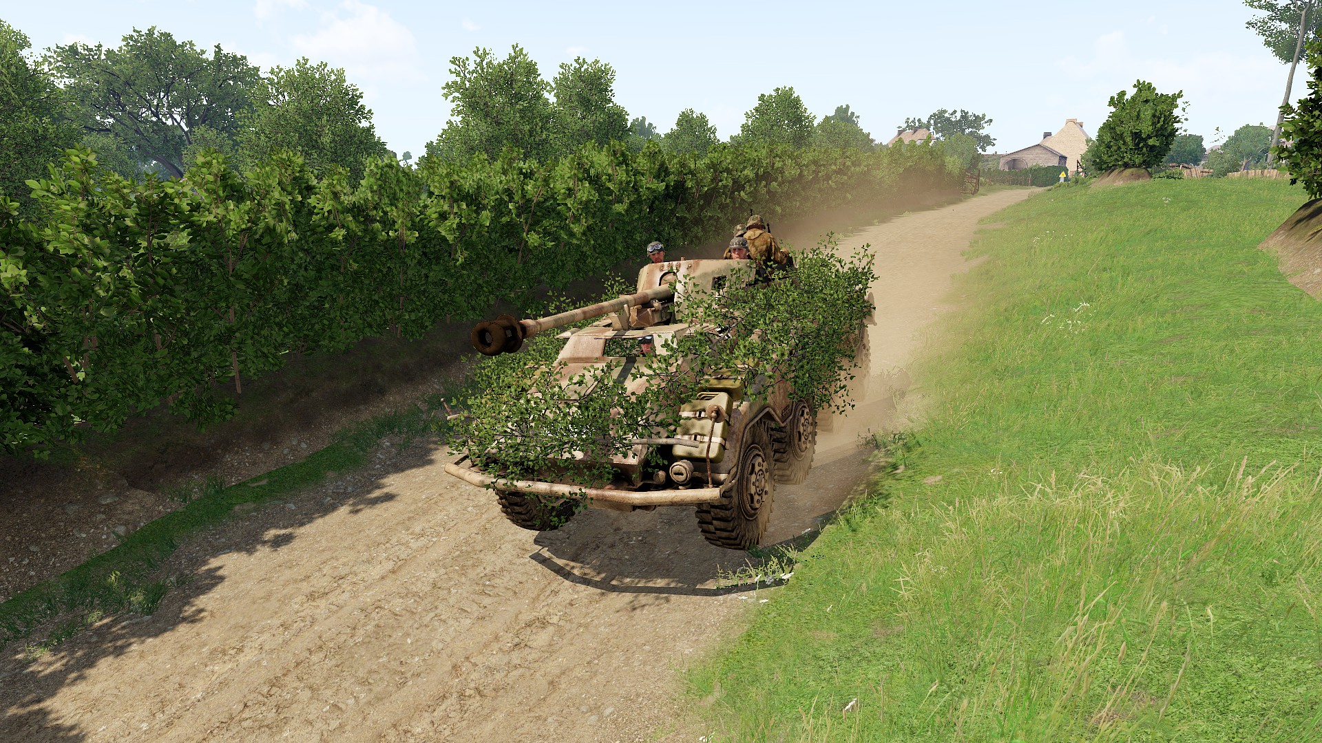 german Sd.Kfz. 234/4 pak-Wagen  fiolage camo