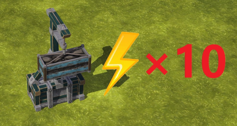 Modify gravity battery power