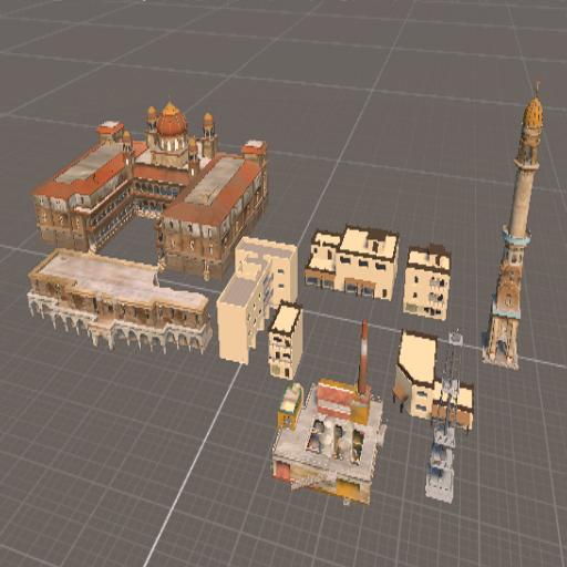 Arma / Project Reality Inspired Buildings (+ Misc BF2 assets)