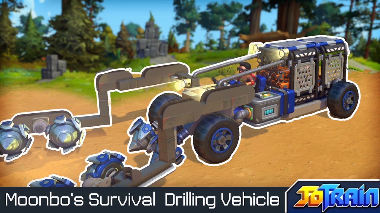 Moonbo's Survival Drilling / Mining Vehicle [No Mods]